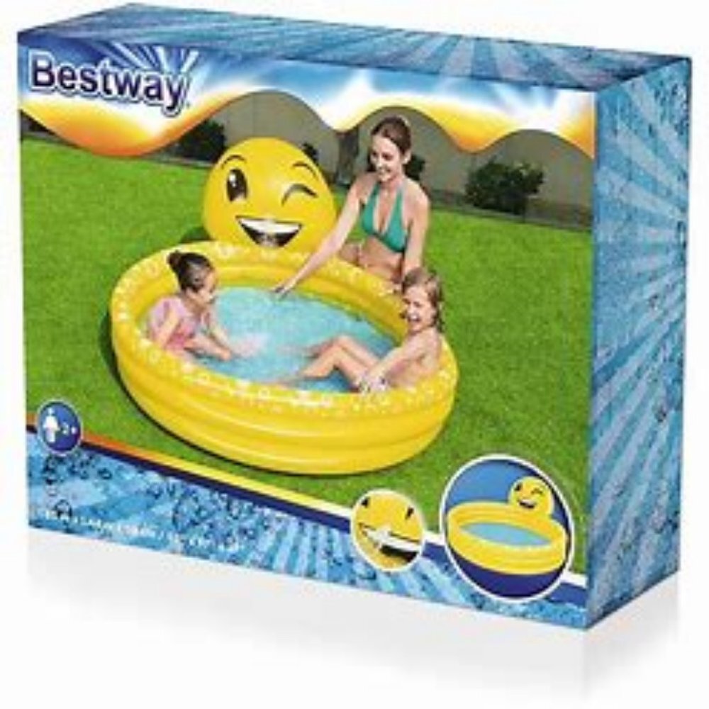 Bestway Summer Smiles Sprayer Pool 1.65M X 1.44M X 69Cm